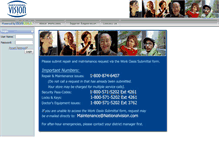 Tablet Screenshot of nationalvision.workoasis.com